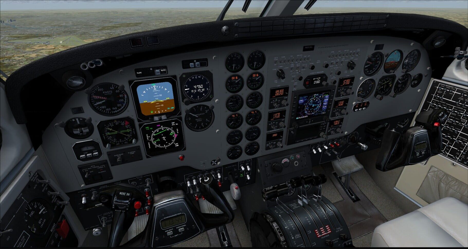 Microsoft Flight Simulator X: Steam Edition - Beechcraft C90B King Air