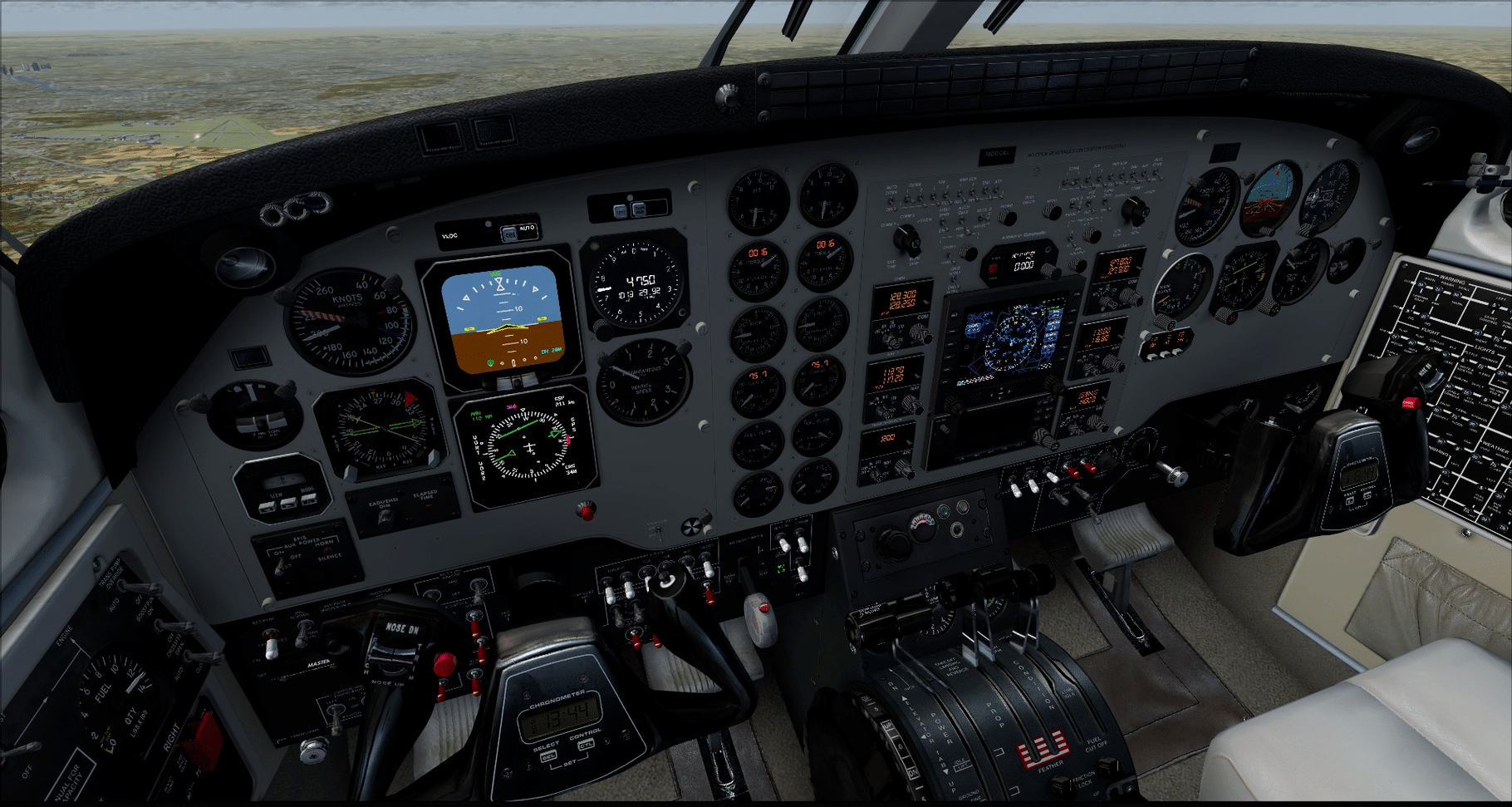 Microsoft Flight Simulator X: Steam Edition - Beechcraft C90B King Air screenshot