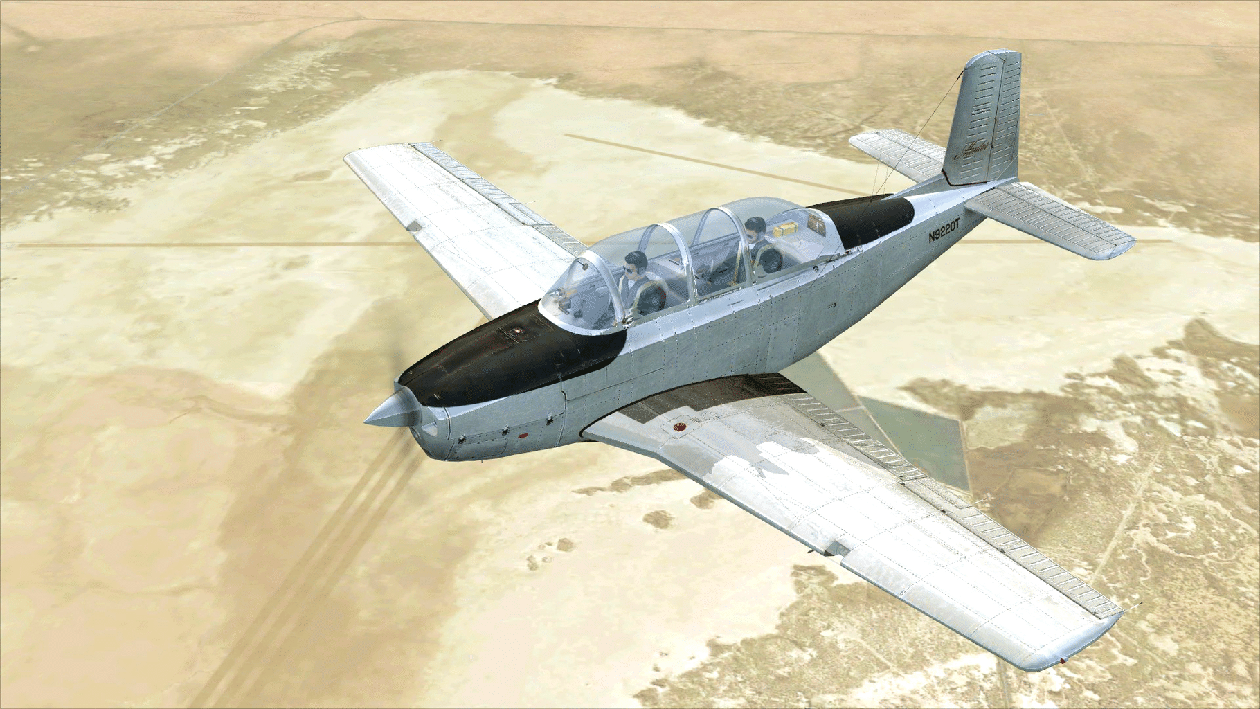 Microsoft Flight Simulator X: Steam Edition - Beechcraft T-34B Mentor screenshot