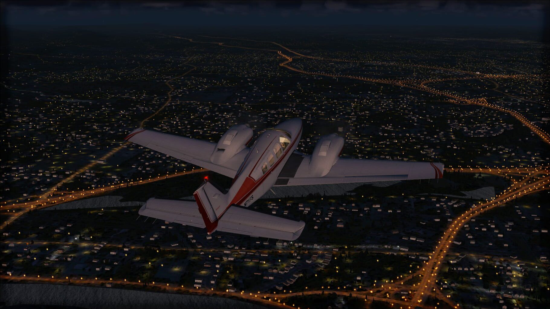 Microsoft Flight Simulator X: Steam Edition - Night Environment: Pennsylvania