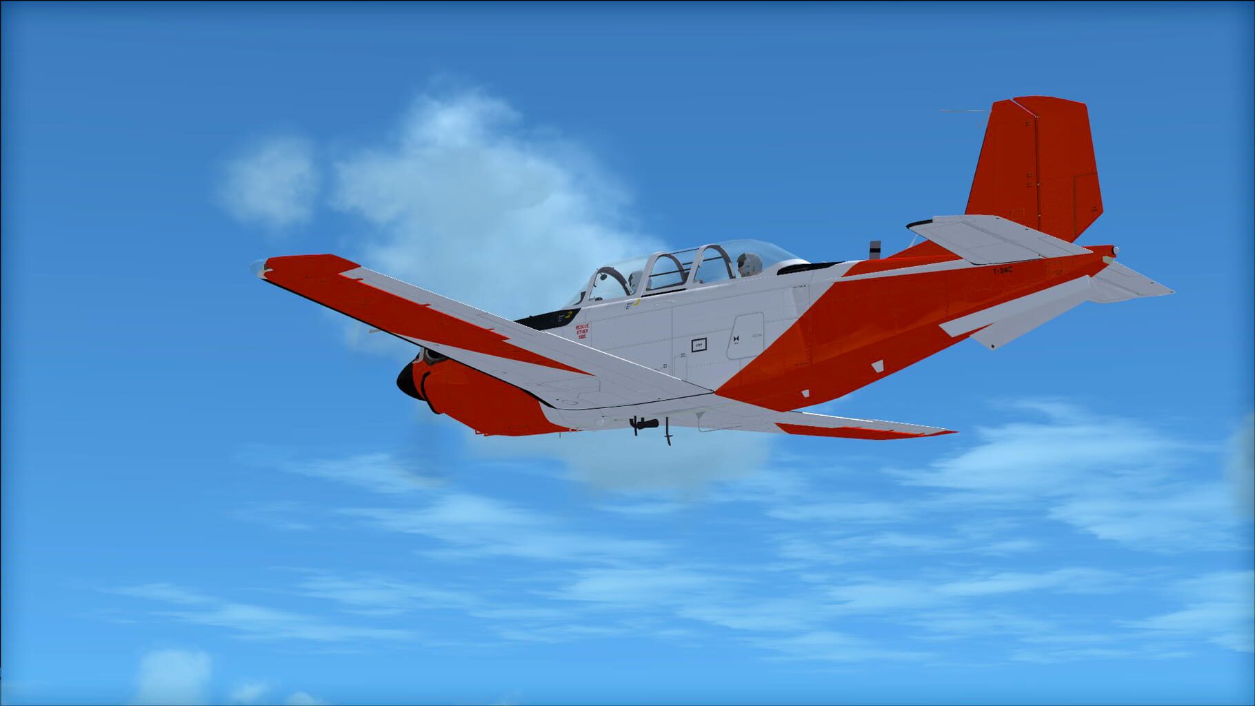 Microsoft Flight Simulator X: Steam Edition - Beechcraft T-34C Turbo Mentor