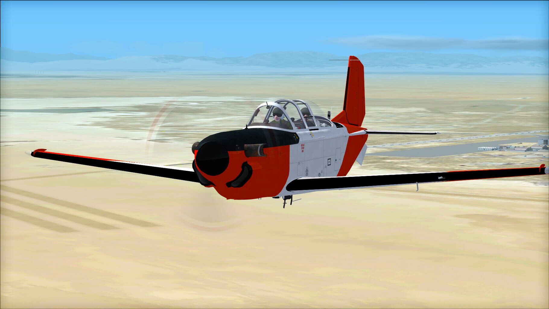 Microsoft Flight Simulator X: Steam Edition - Beechcraft T-34C Turbo Mentor