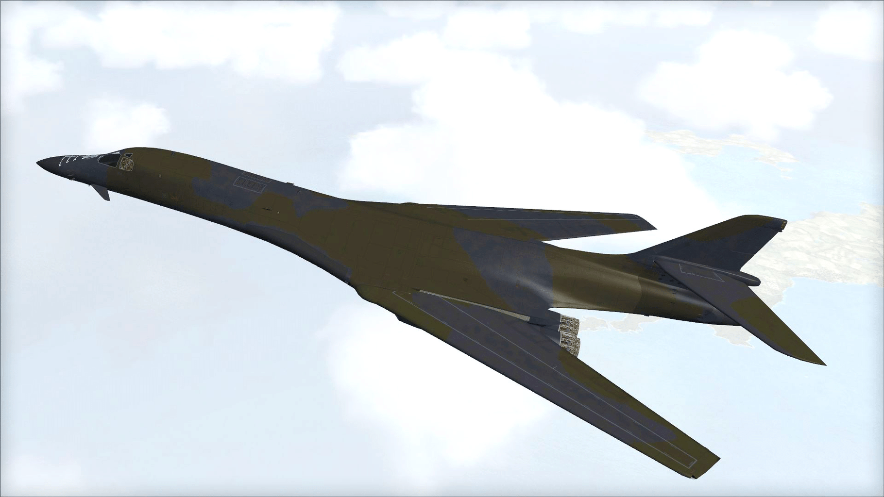 Microsoft Flight Simulator X: Steam Edition - Rockwell B-1B Lancer screenshot