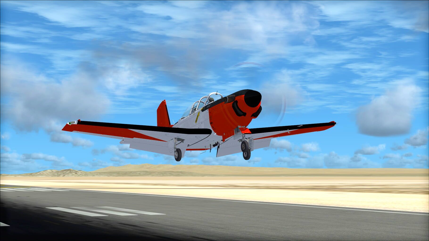 Microsoft Flight Simulator X: Steam Edition - Beechcraft T-34C Turbo Mentor