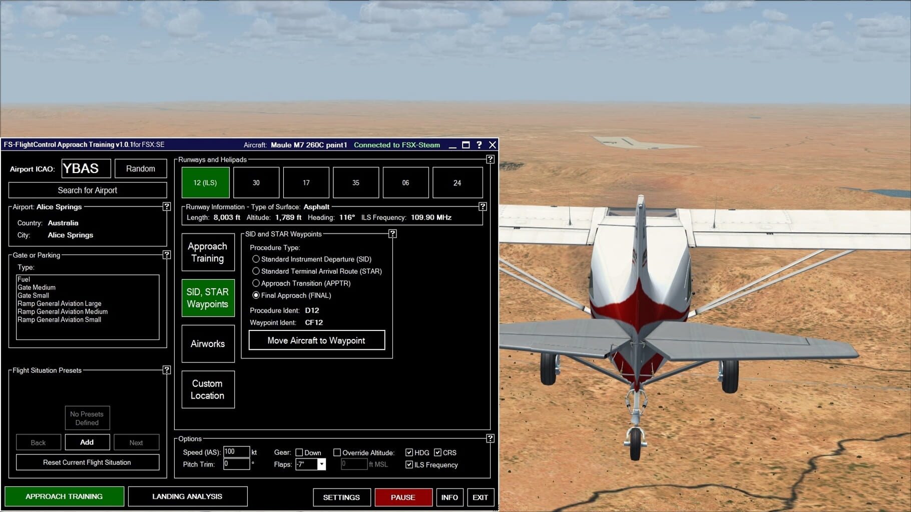 Microsoft Flight Simulator X: Steam Edition - Approach Training