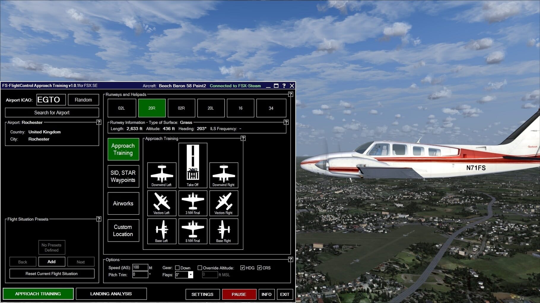 Microsoft Flight Simulator X: Steam Edition - Approach Training