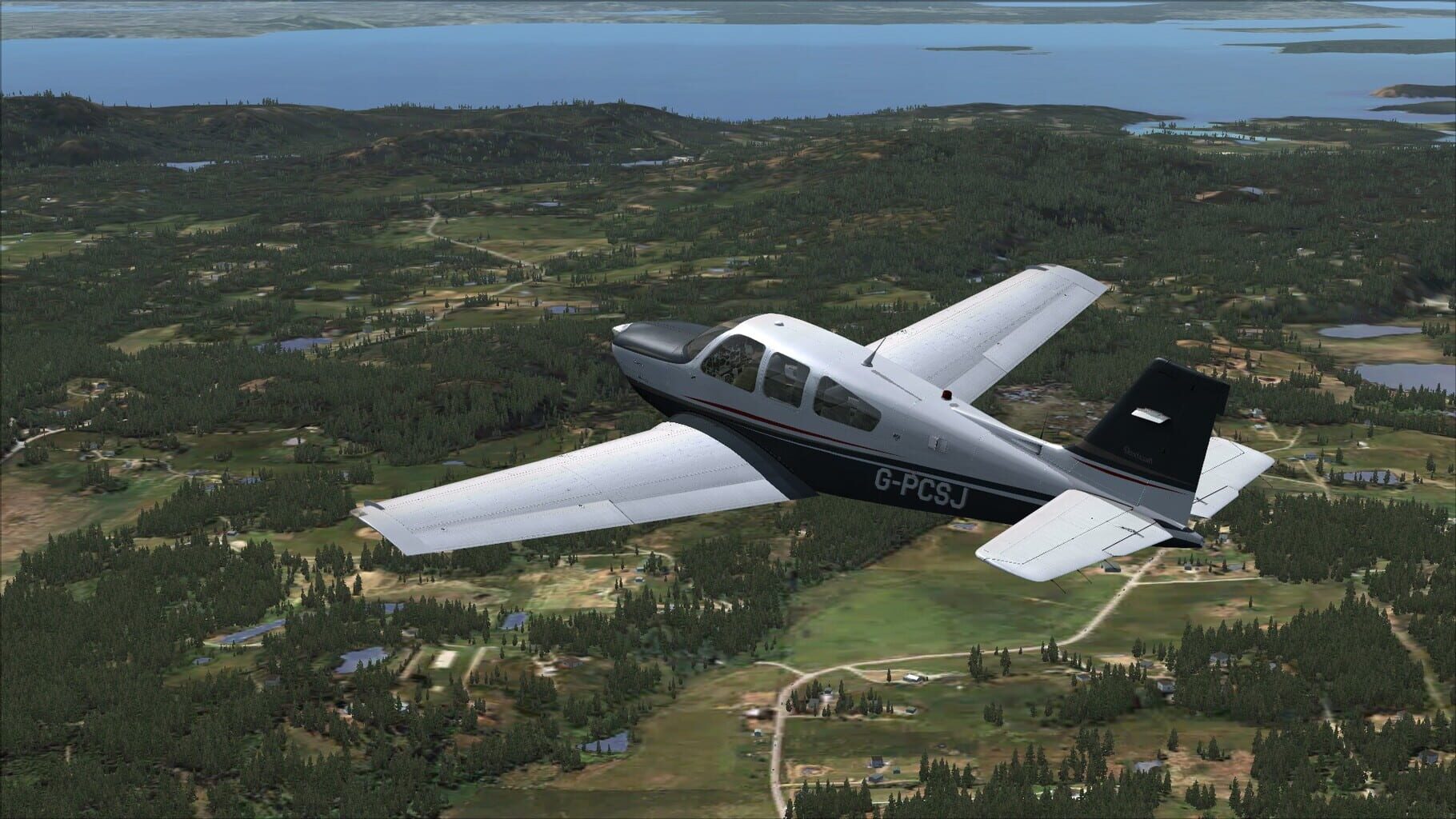 Microsoft Flight Simulator X: Steam Edition - Beechcraft F33A Bonanza