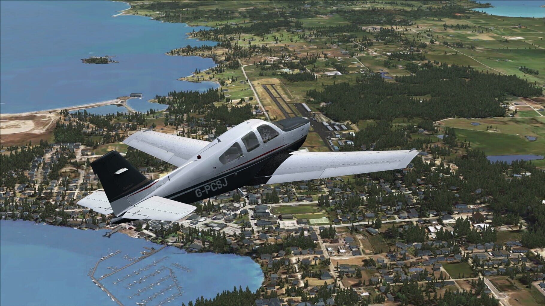 Microsoft Flight Simulator X: Steam Edition - Beechcraft F33A Bonanza