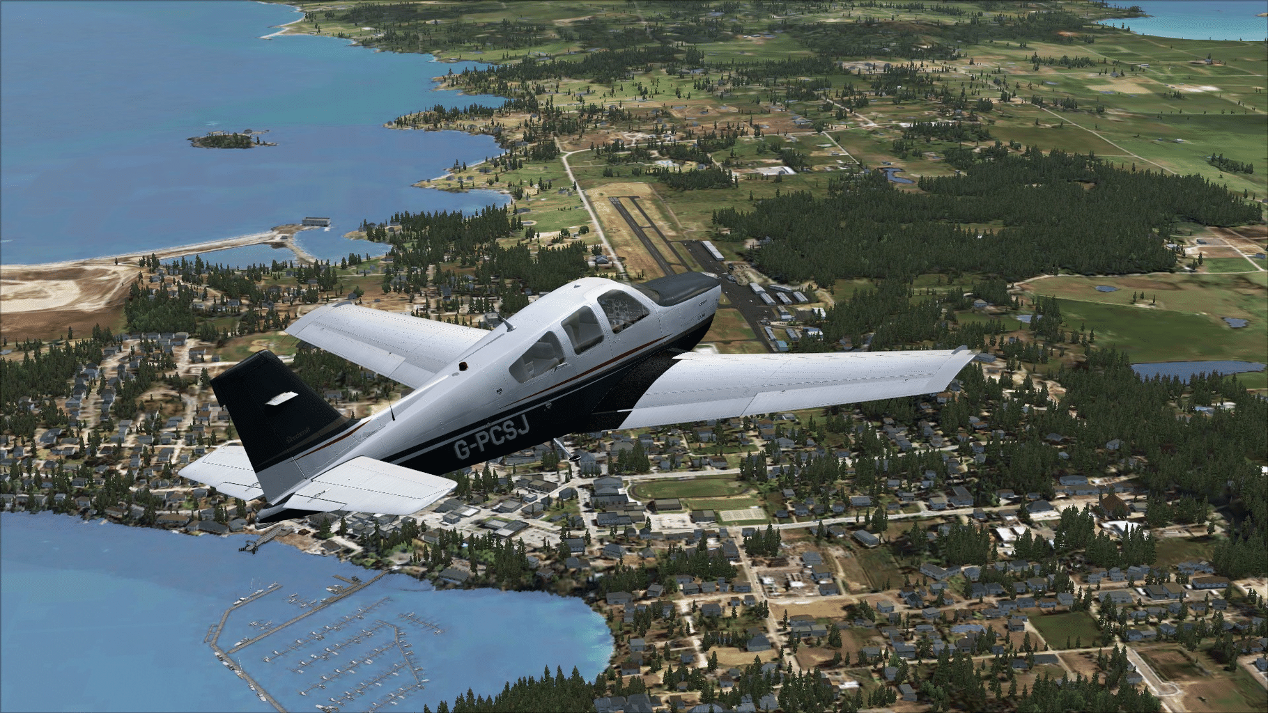 Microsoft Flight Simulator X: Steam Edition - Beechcraft F33A Bonanza screenshot