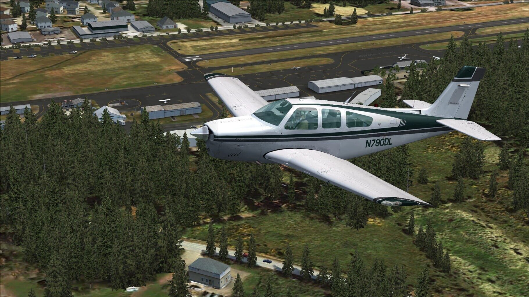 Microsoft Flight Simulator X: Steam Edition - Beechcraft F33A Bonanza