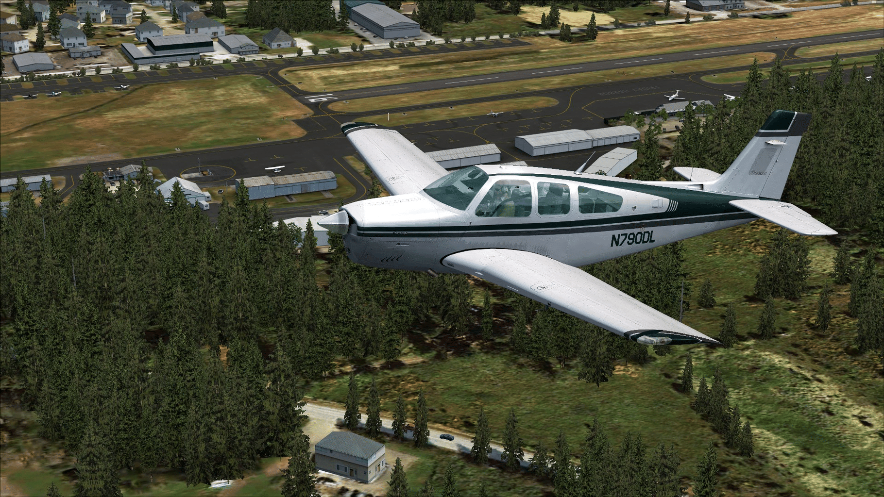 Microsoft Flight Simulator X: Steam Edition - Beechcraft F33A Bonanza screenshot