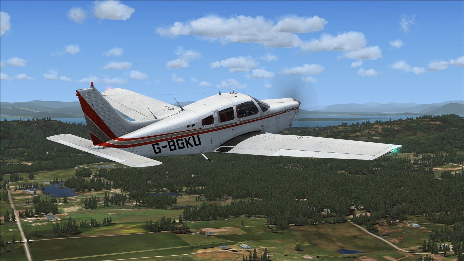 Microsoft Flight Simulator X: Steam Edition - Piper PA-28R Arrow III