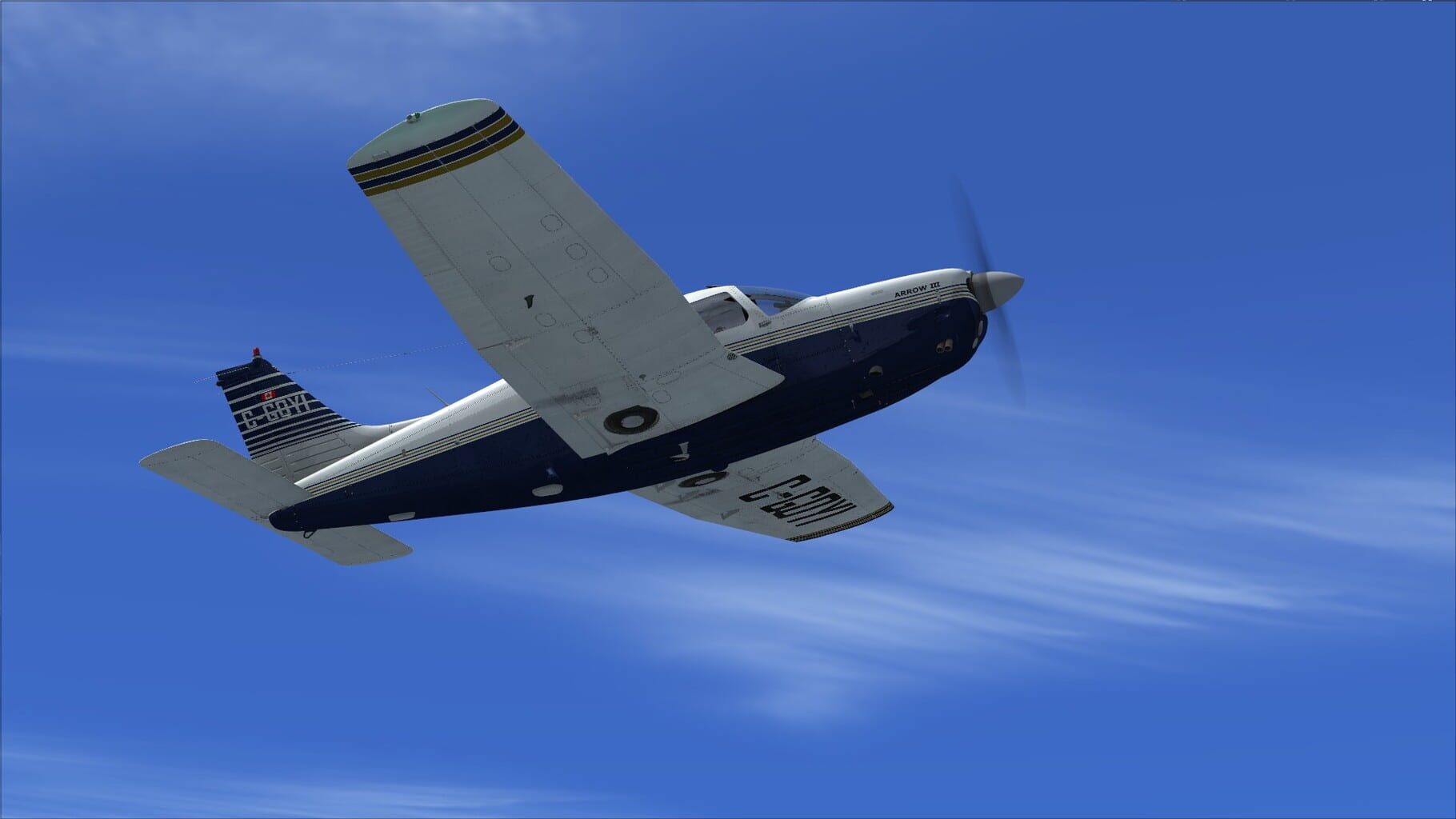 Microsoft Flight Simulator X: Steam Edition - Piper PA-28R Arrow III