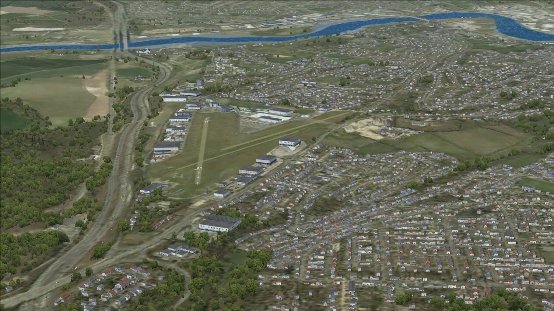 Microsoft Flight Simulator X: Steam Edition - VFR Real Scenery NexGen 3D: Vol.1 - Southern England and South Wales