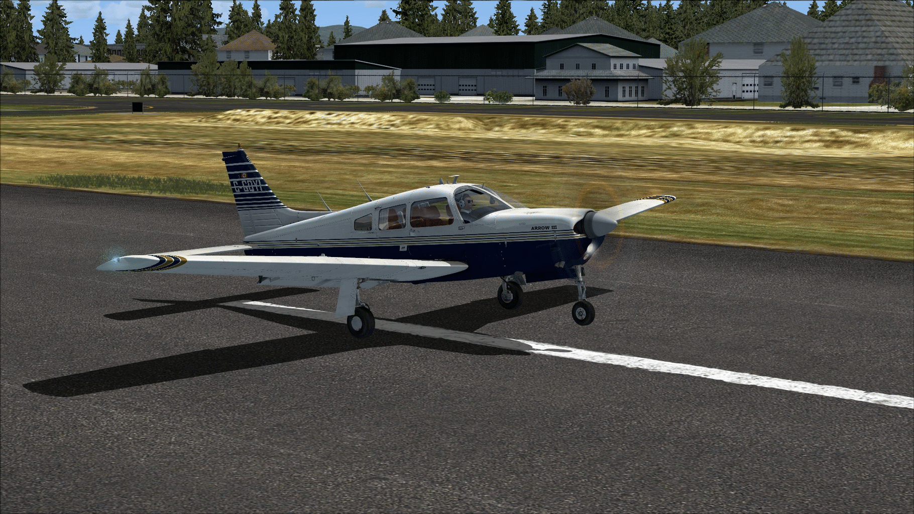 Microsoft Flight Simulator X: Steam Edition - Piper PA-28R Arrow III screenshot