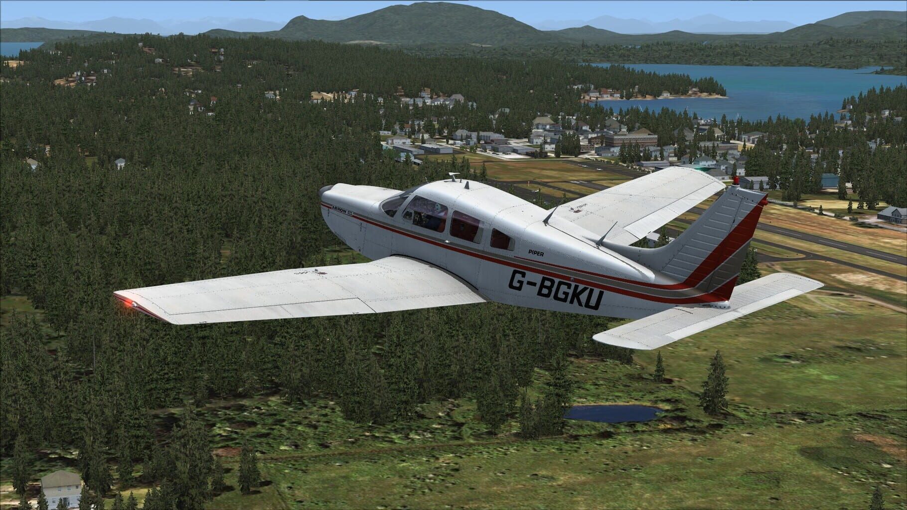 Microsoft Flight Simulator X: Steam Edition - Piper PA-28R Arrow III