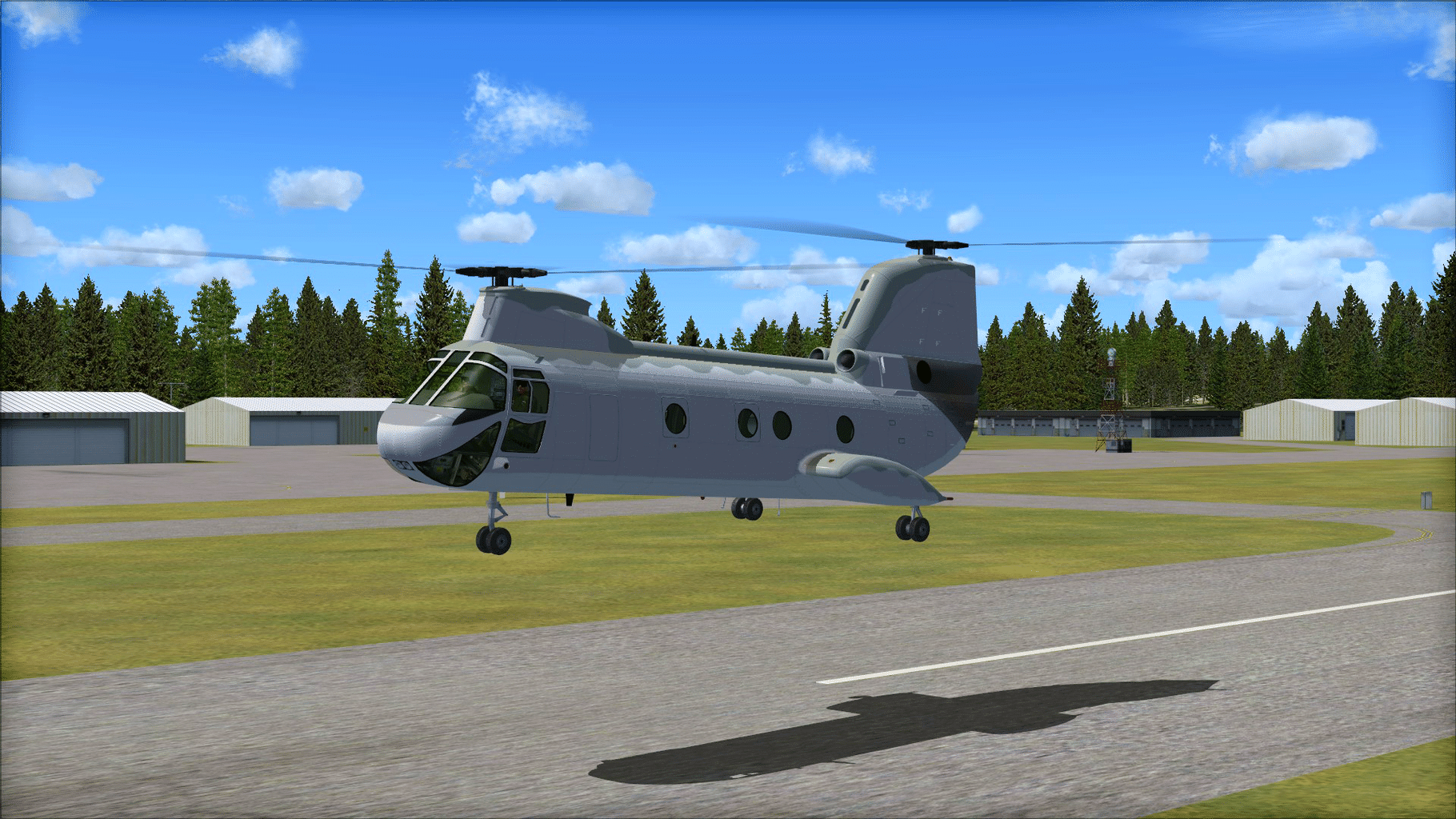 Microsoft Flight Simulator X: Steam Edition - Boeing Vertol CH-46 Sea Knight screenshot