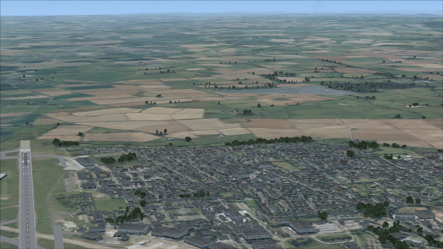 Microsoft Flight Simulator X: Steam Edition - VFR Real Scenery NexGen 3D: Vol. 2 - Central England and North Wales screenshot