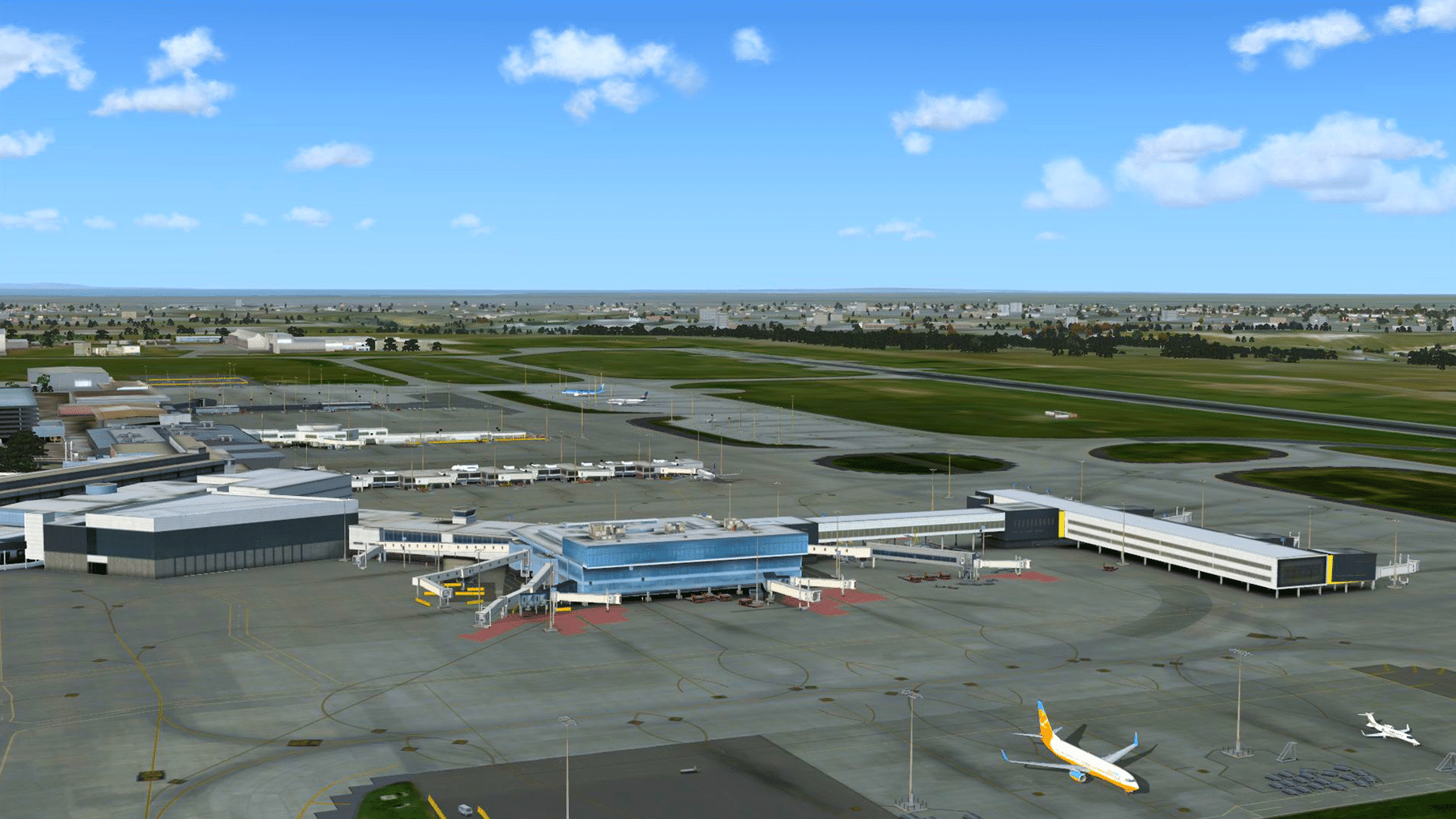 Microsoft Flight Simulator X: Steam Edition - YMML Melbourne International Airport screenshot