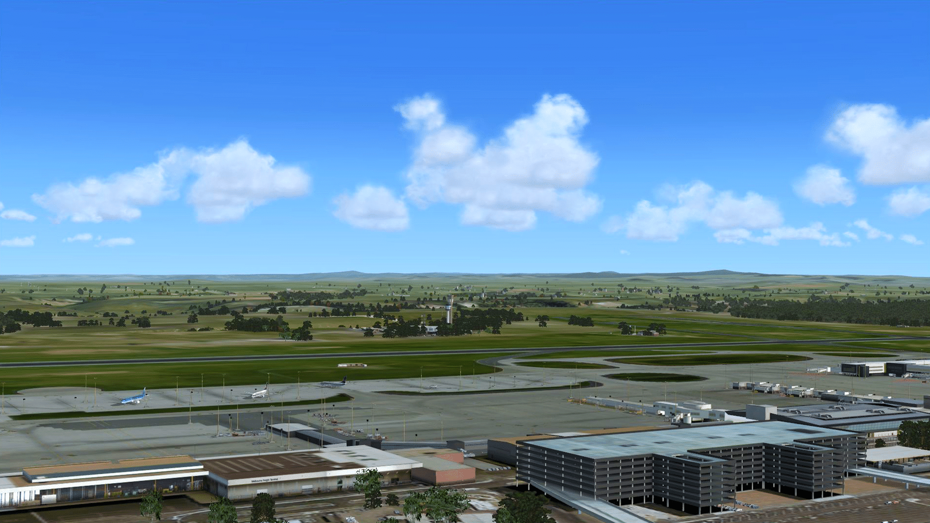 Microsoft Flight Simulator X: Steam Edition - YMML Melbourne International Airport screenshot