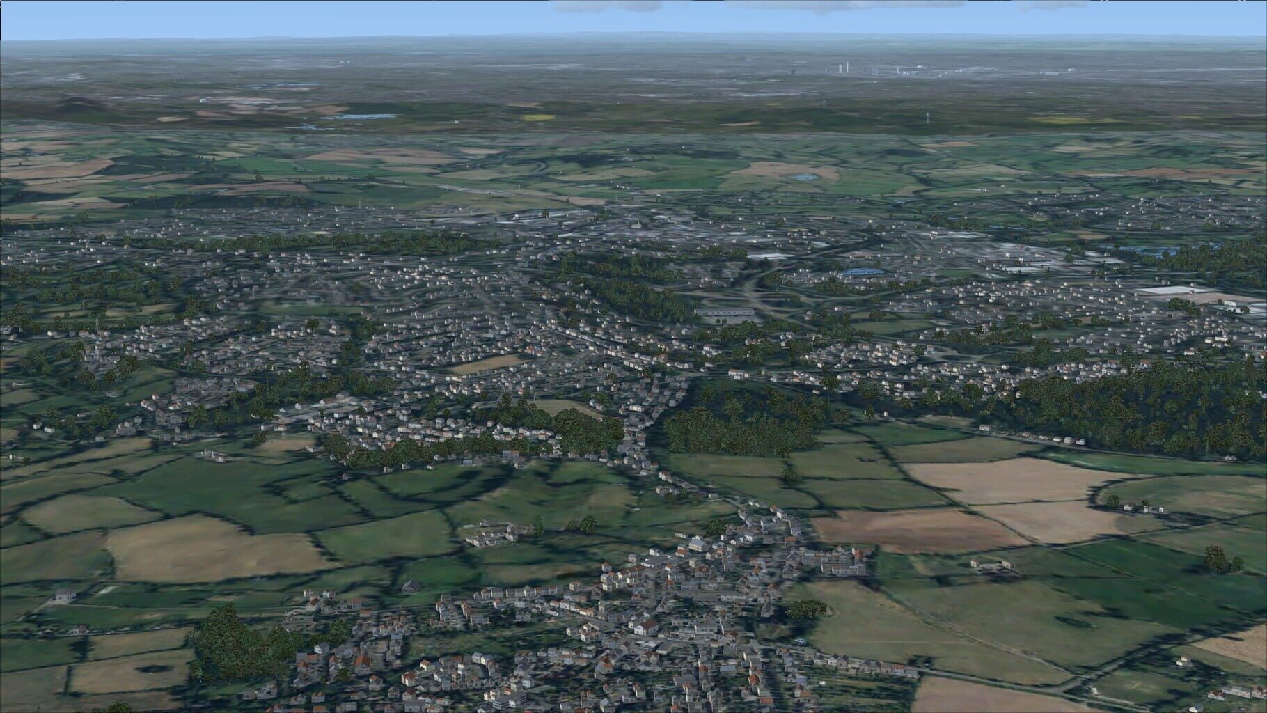 Microsoft Flight Simulator X: Steam Edition - VFR Real Scenery NexGen 3D: Vol. 2 - Central England and North Wales