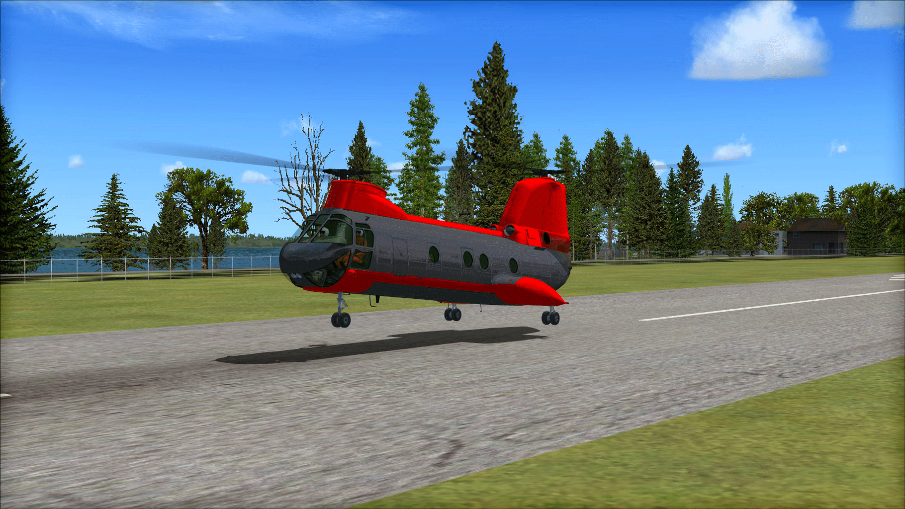 Microsoft Flight Simulator X: Steam Edition - Boeing Vertol CH-46 Sea Knight screenshot