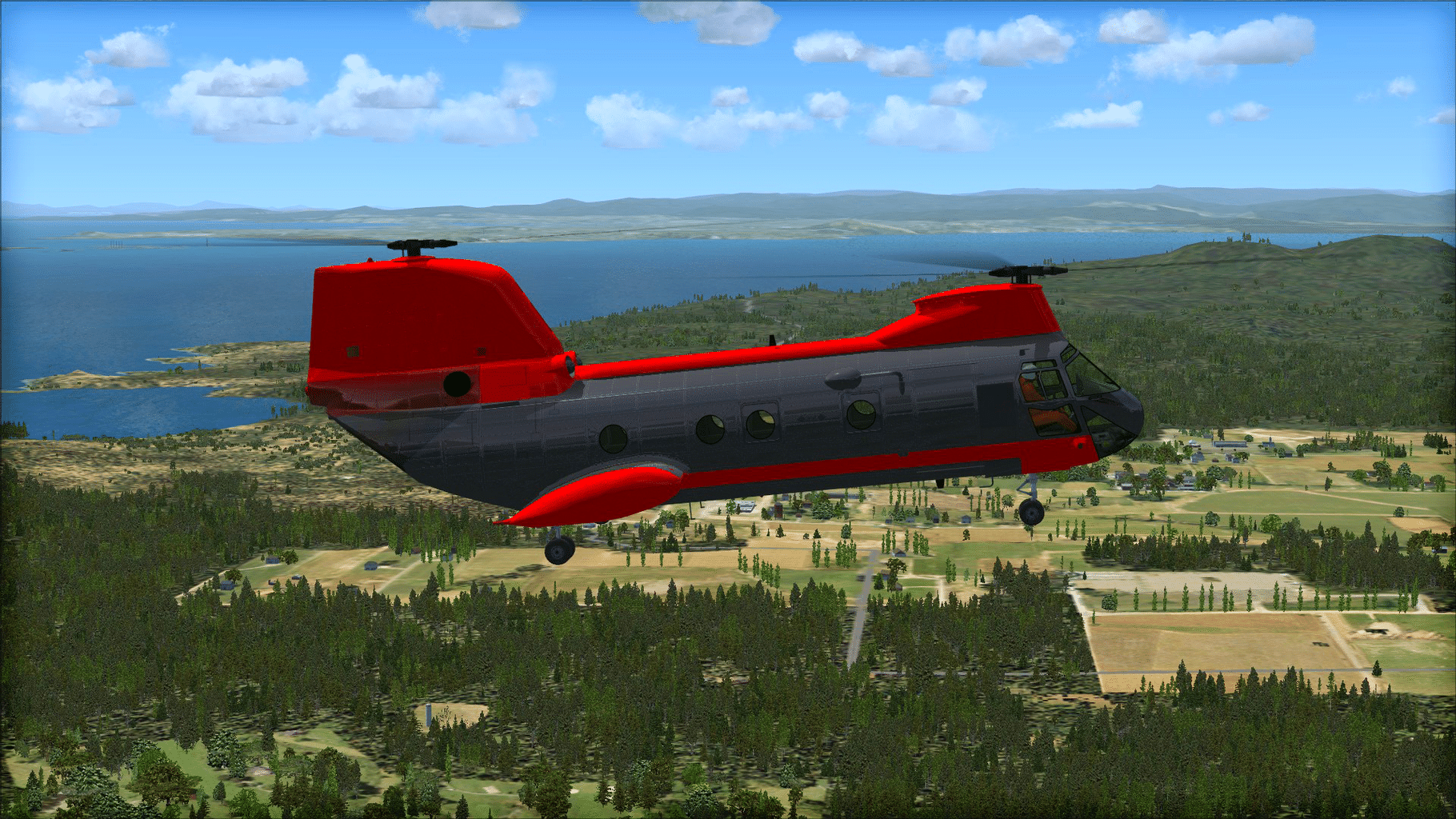 Microsoft Flight Simulator X: Steam Edition - Boeing Vertol CH-46 Sea Knight screenshot