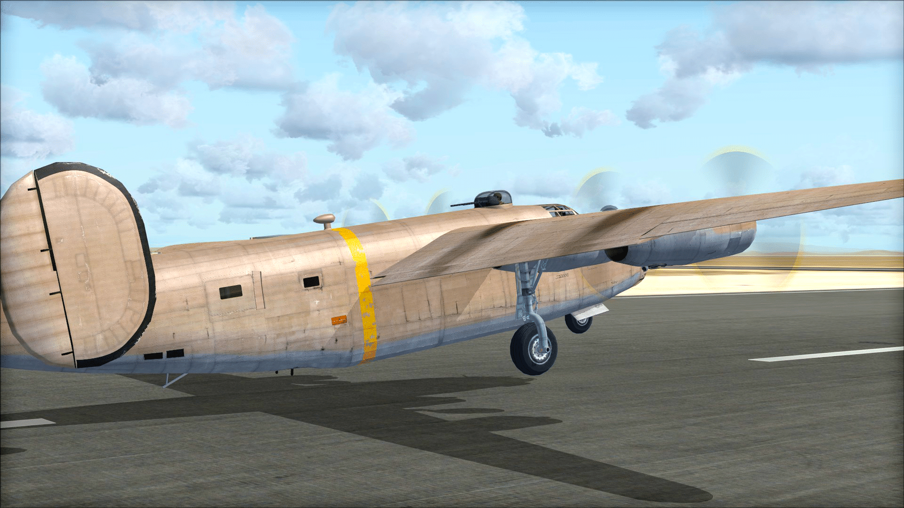 Microsoft Flight Simulator X: Steam Edition - Consolidated B-24 Liberator screenshot