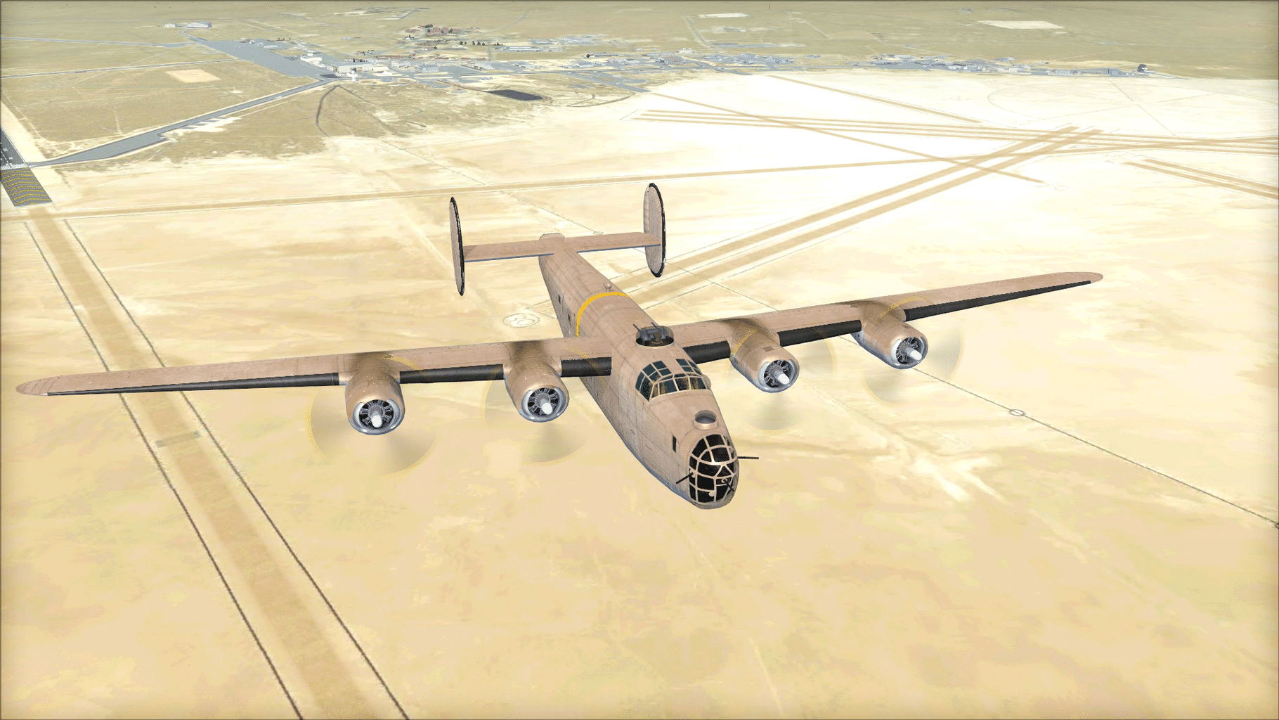 Microsoft Flight Simulator X: Steam Edition - Consolidated B-24 Liberator screenshot