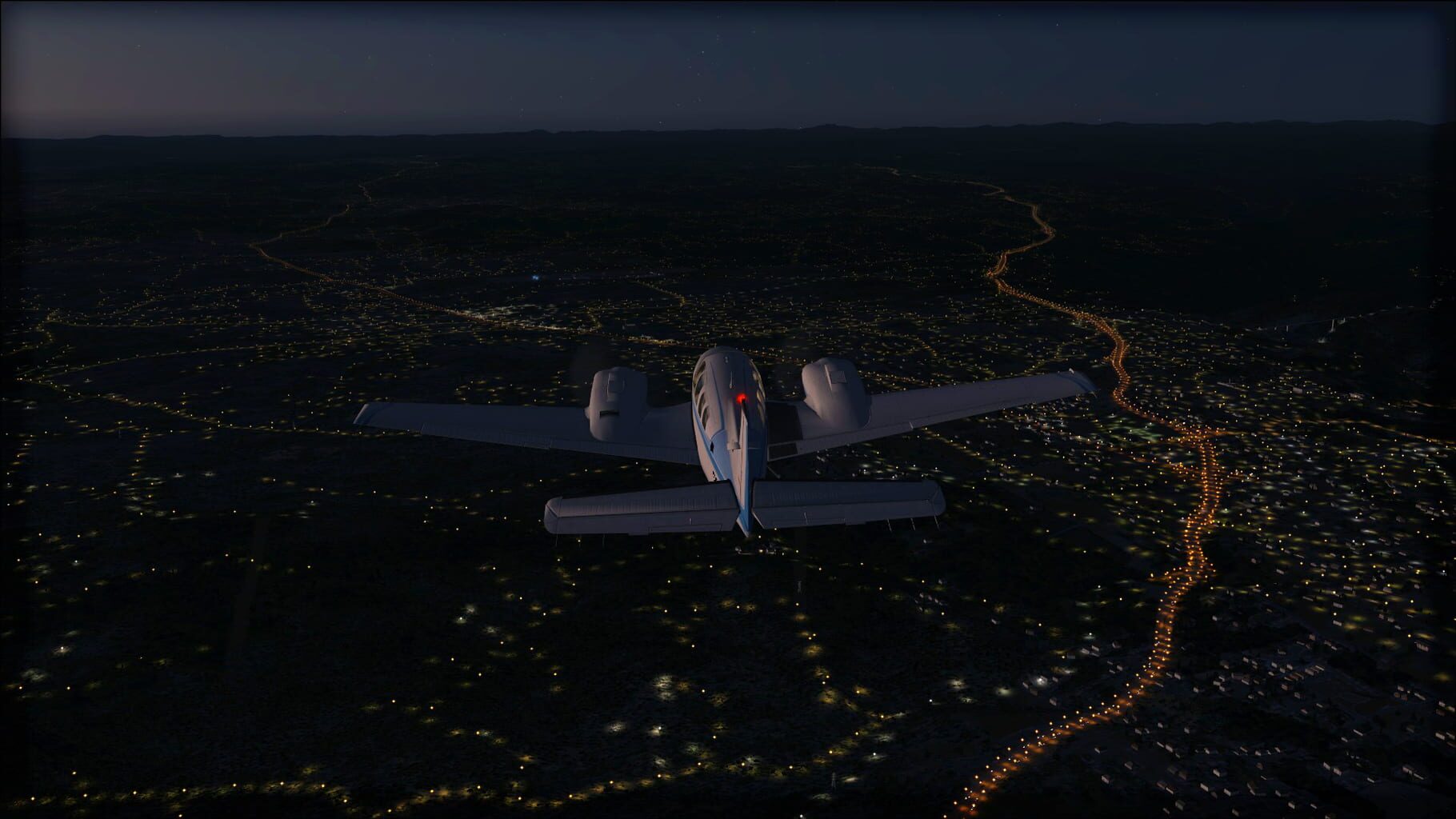 Microsoft Flight Simulator X: Steam Edition - Night Environment: California