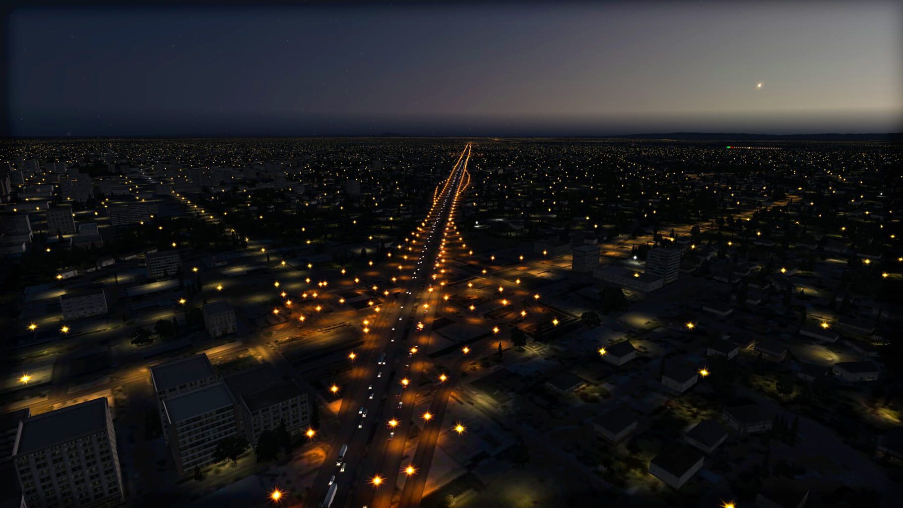 Microsoft Flight Simulator X: Steam Edition - Night Environment: California