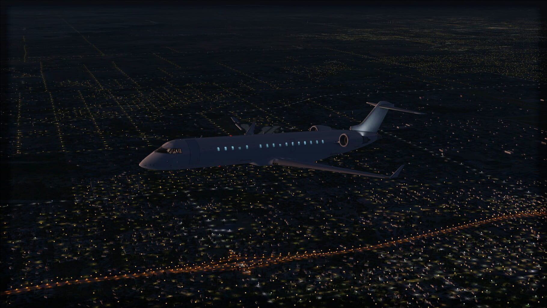 Microsoft Flight Simulator X: Steam Edition - Night Environment: California