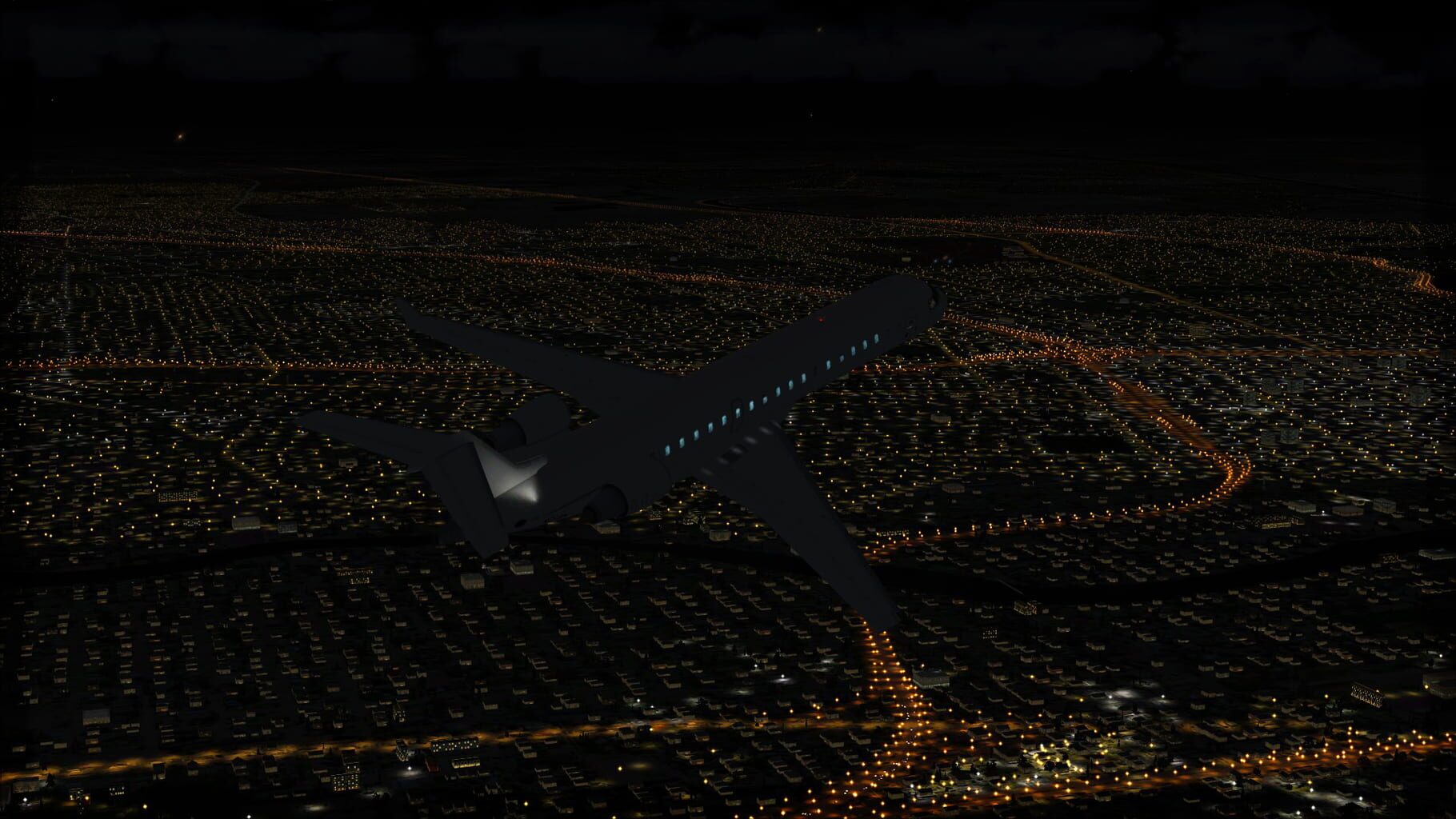 Microsoft Flight Simulator X: Steam Edition - Night Environment: California