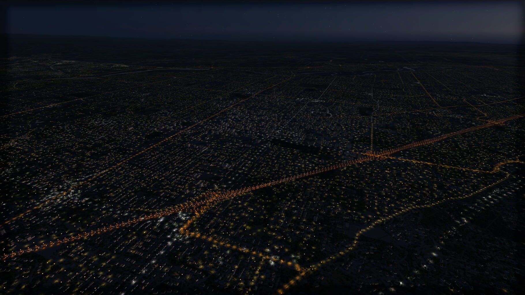 Microsoft Flight Simulator X: Steam Edition - Night Environment: California