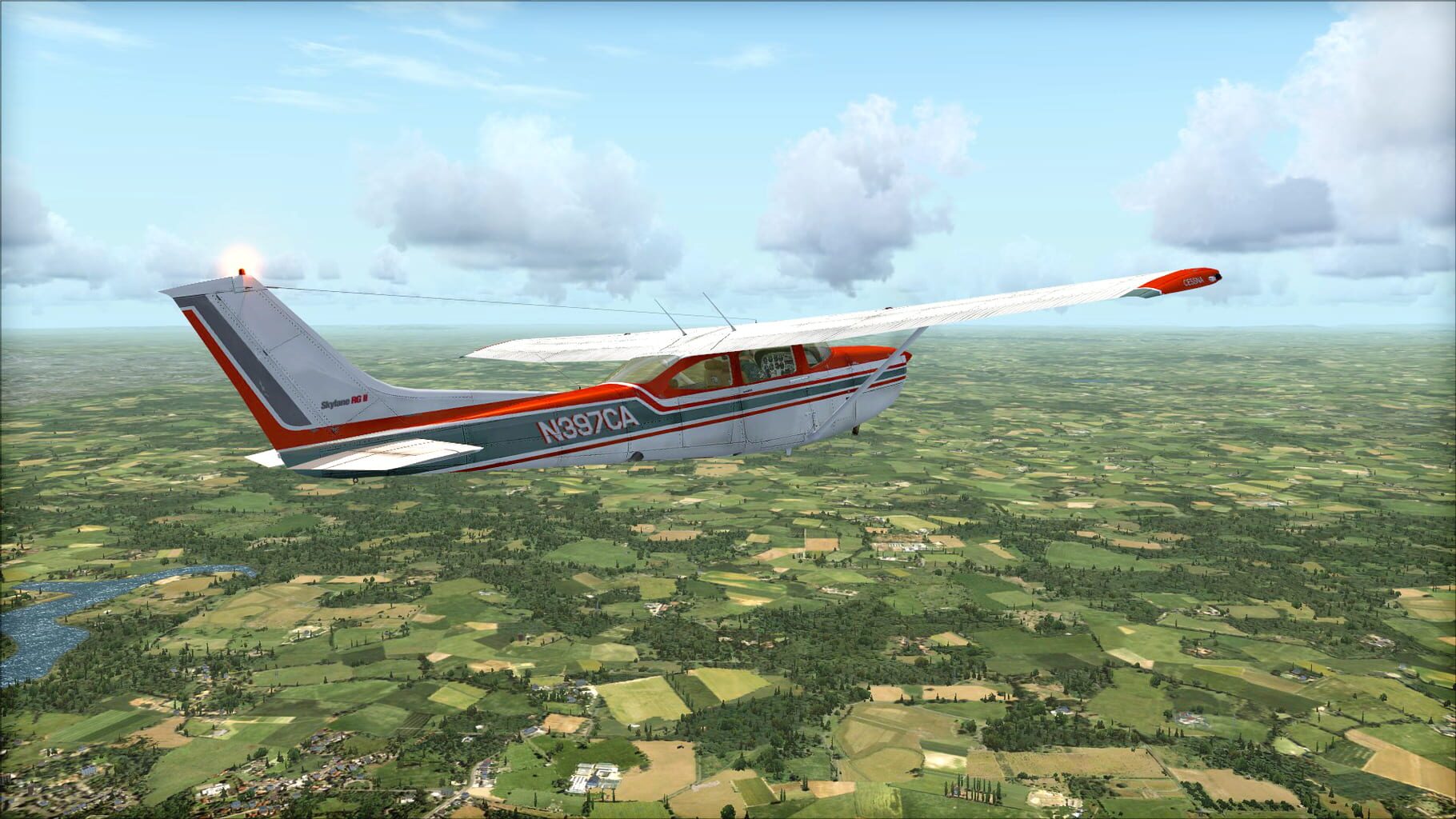 Microsoft Flight Simulator X: Steam Edition - Cessna 182 Skylane RG II