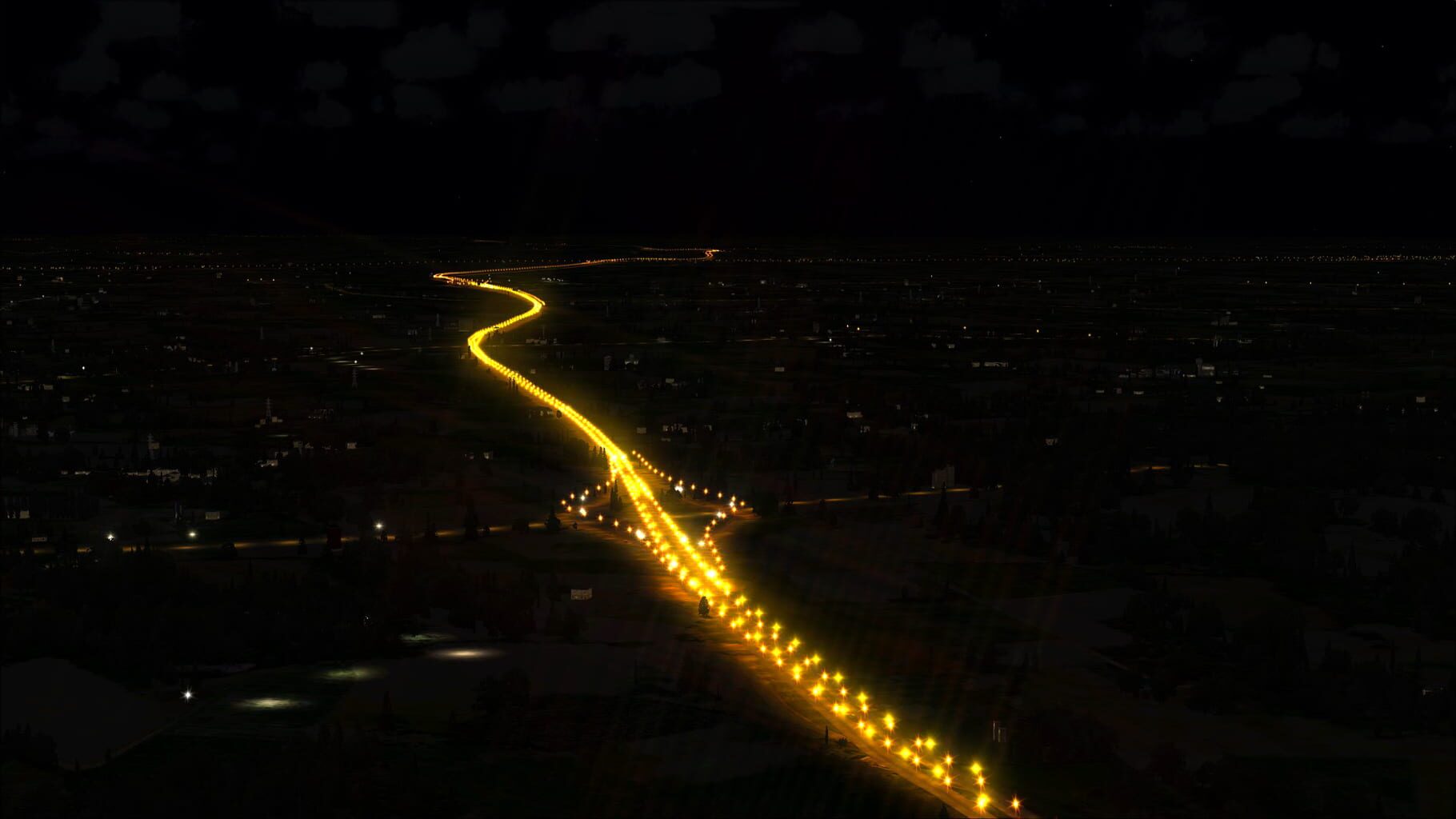 Microsoft Flight Simulator X: Steam Edition - Night Environment Denmark