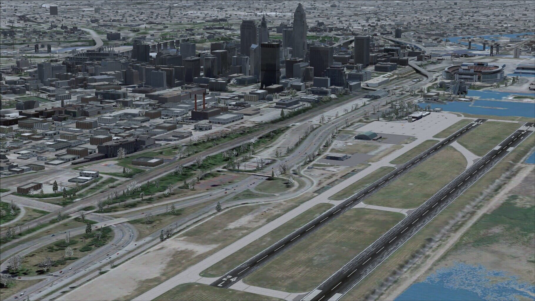 Microsoft Flight Simulator X: Steam Edition - US Cities X: Cleveland