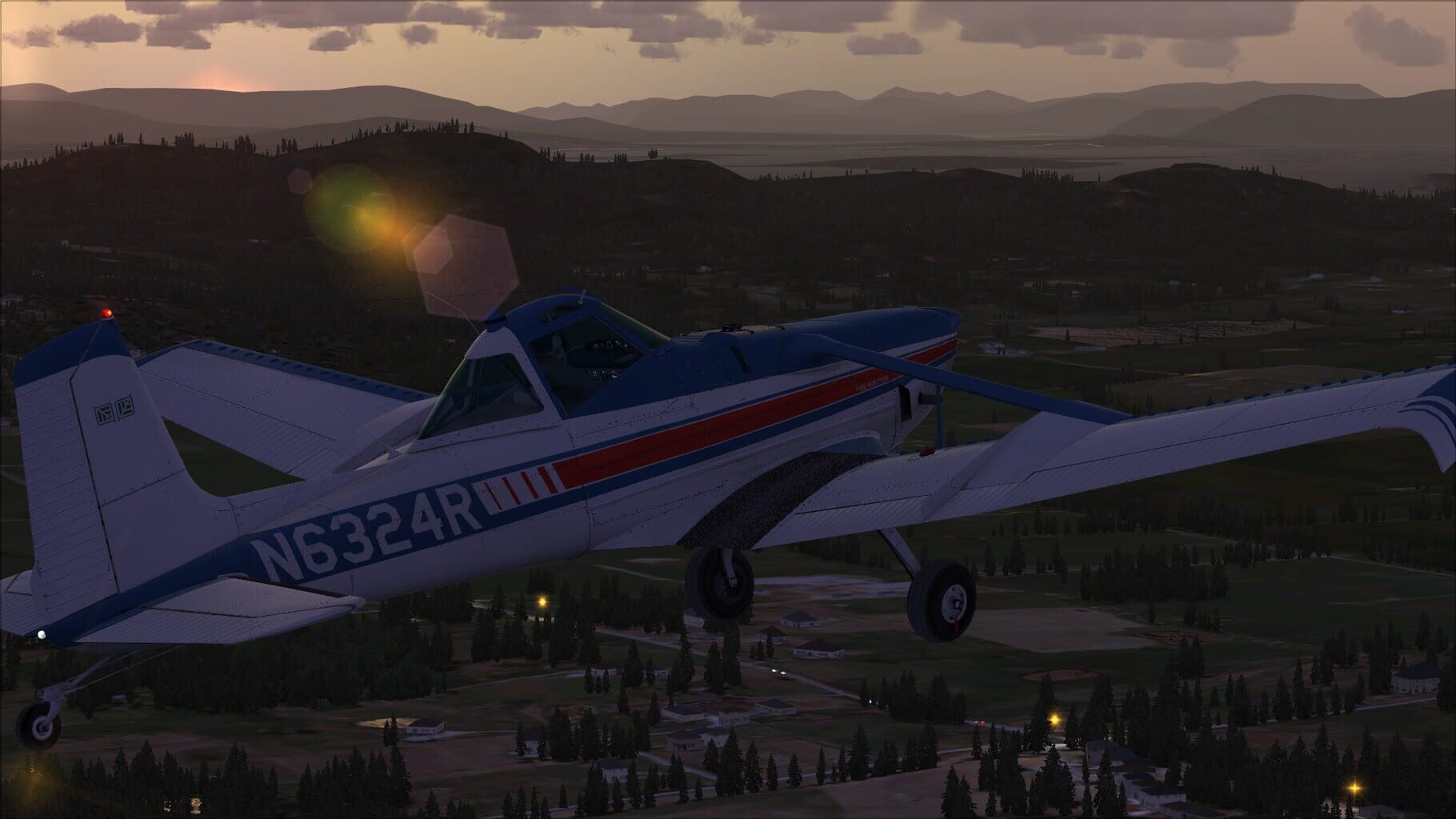 Microsoft Flight Simulator X: Steam Edition - Cessna C188 AgTruck