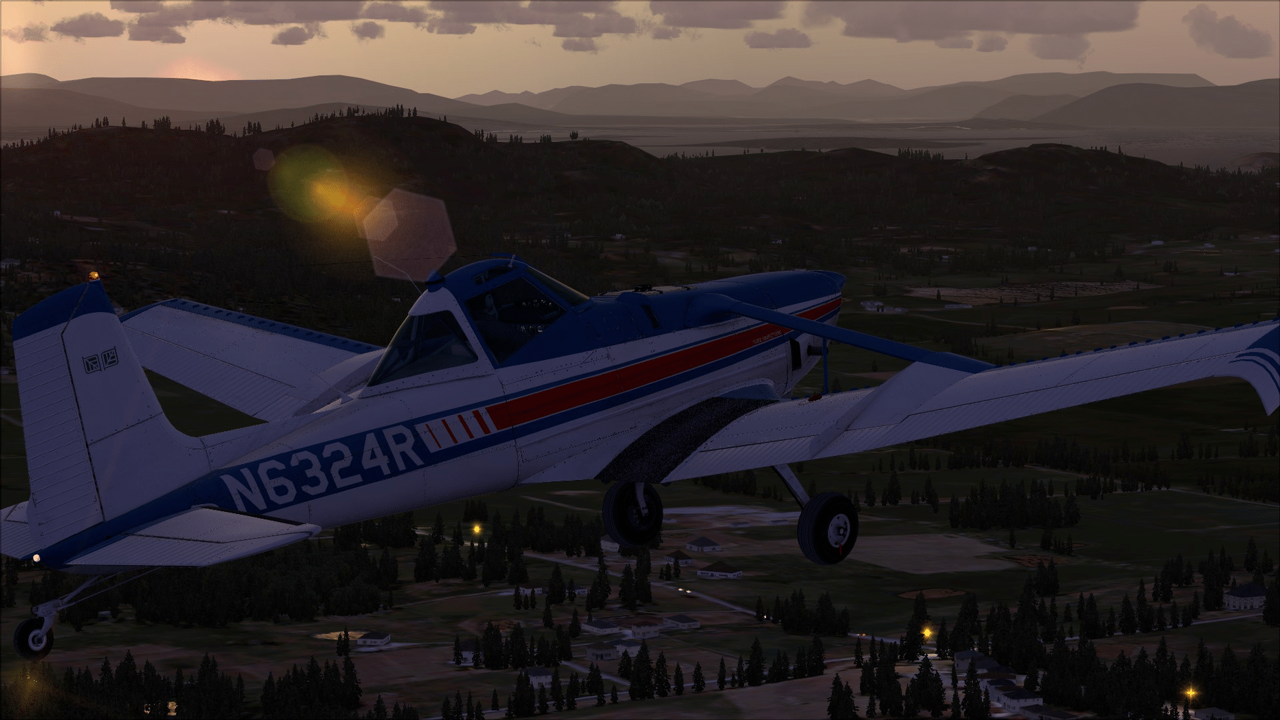 Microsoft Flight Simulator X: Steam Edition - Cessna C188 AgTruck screenshot