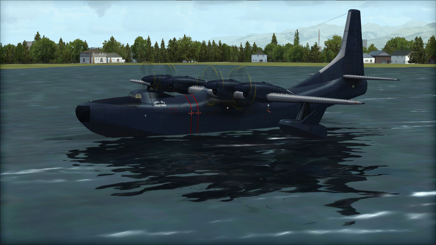 Microsoft Flight Simulator X: Steam Edition - Convair R3Y Tradewind screenshot