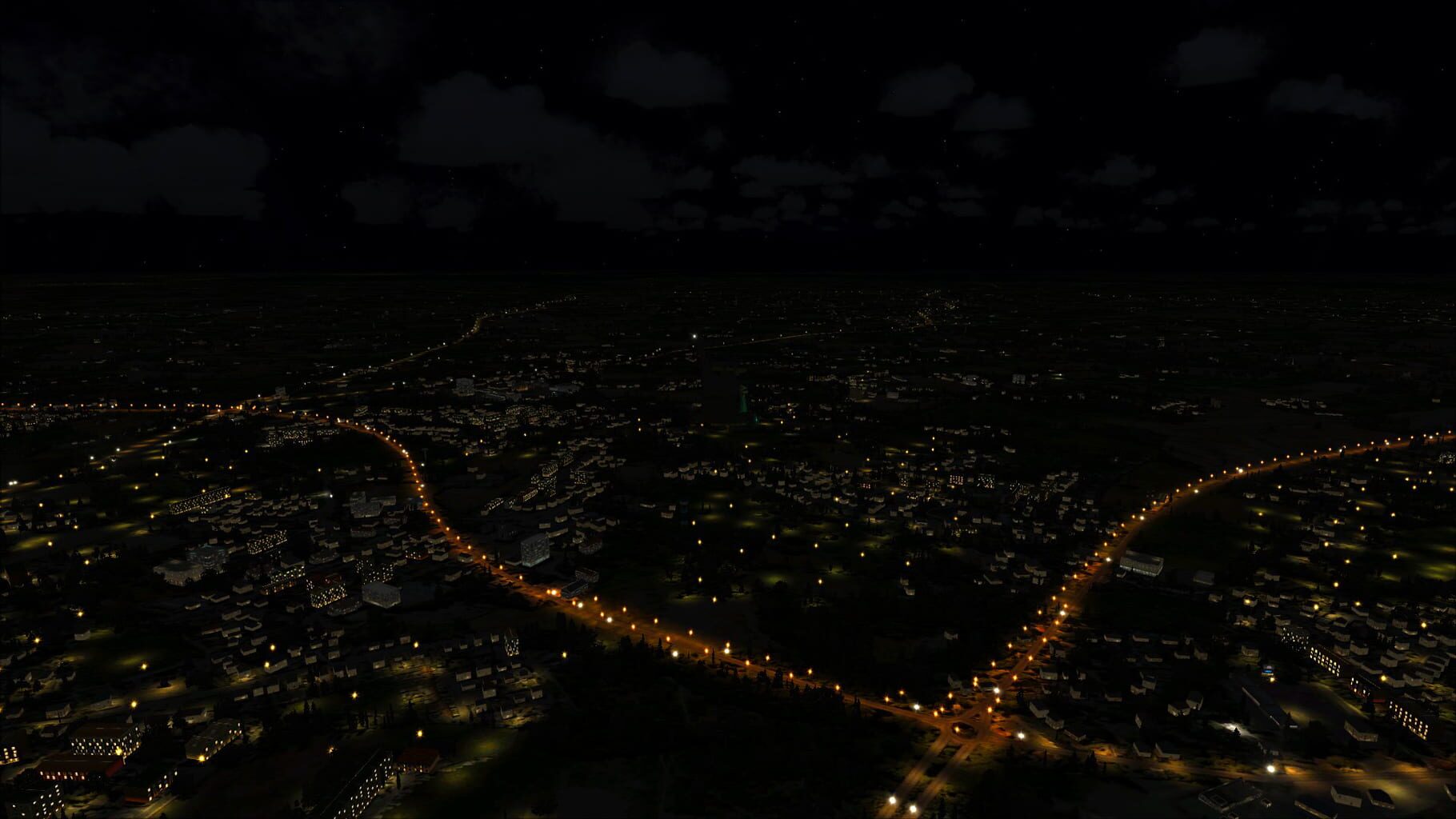 Microsoft Flight Simulator X: Steam Edition - Night Environment Denmark