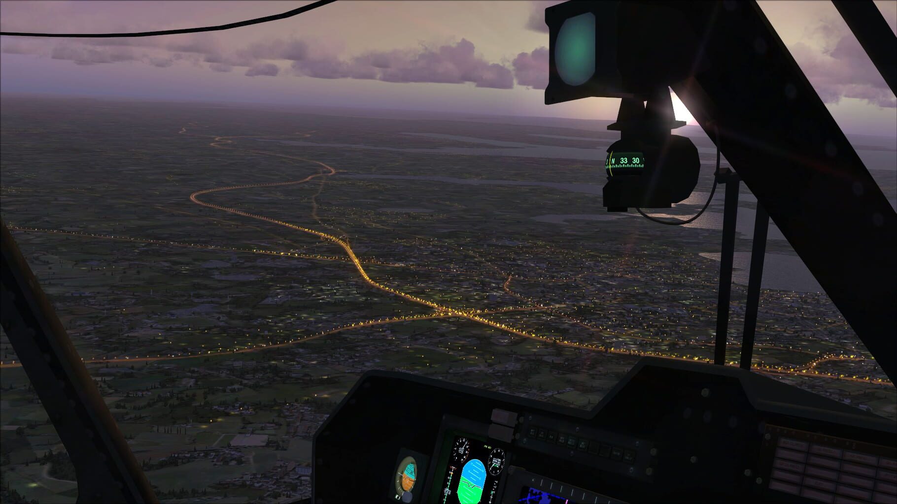 Microsoft Flight Simulator X: Steam Edition - Night Environment Denmark