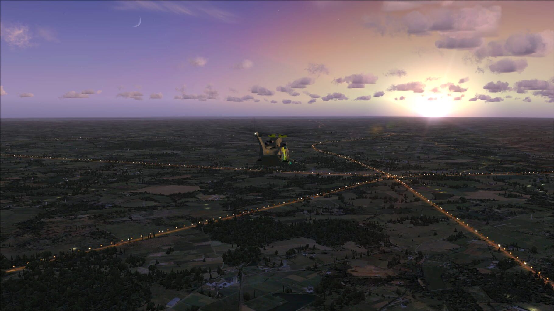 Microsoft Flight Simulator X: Steam Edition - Night Environment Denmark