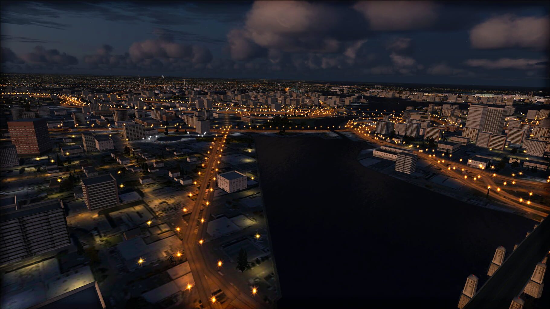 Microsoft Flight Simulator X: Steam Edition - Night Environment: Massachusetts