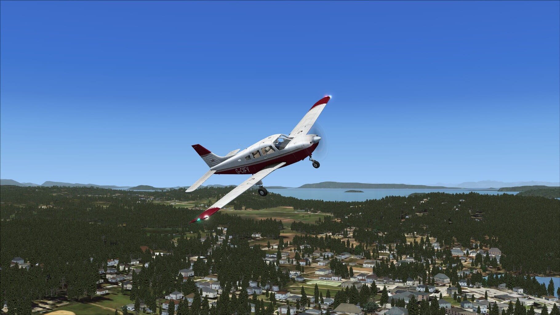 Microsoft Flight Simulator X: Steam Edition - Piper PA-28-181 Archer III