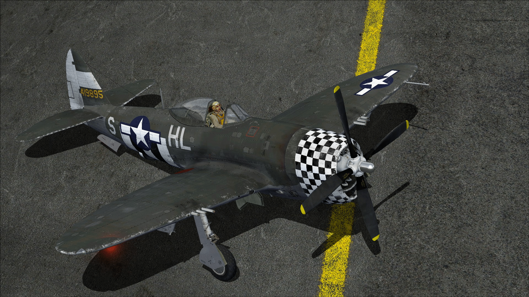 Microsoft Flight Simulator X: Steam Edition - Republic P-47D Thunderbolt screenshot