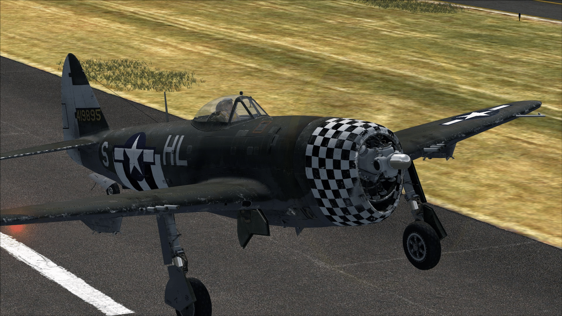 Microsoft Flight Simulator X: Steam Edition - Republic P-47D Thunderbolt screenshot