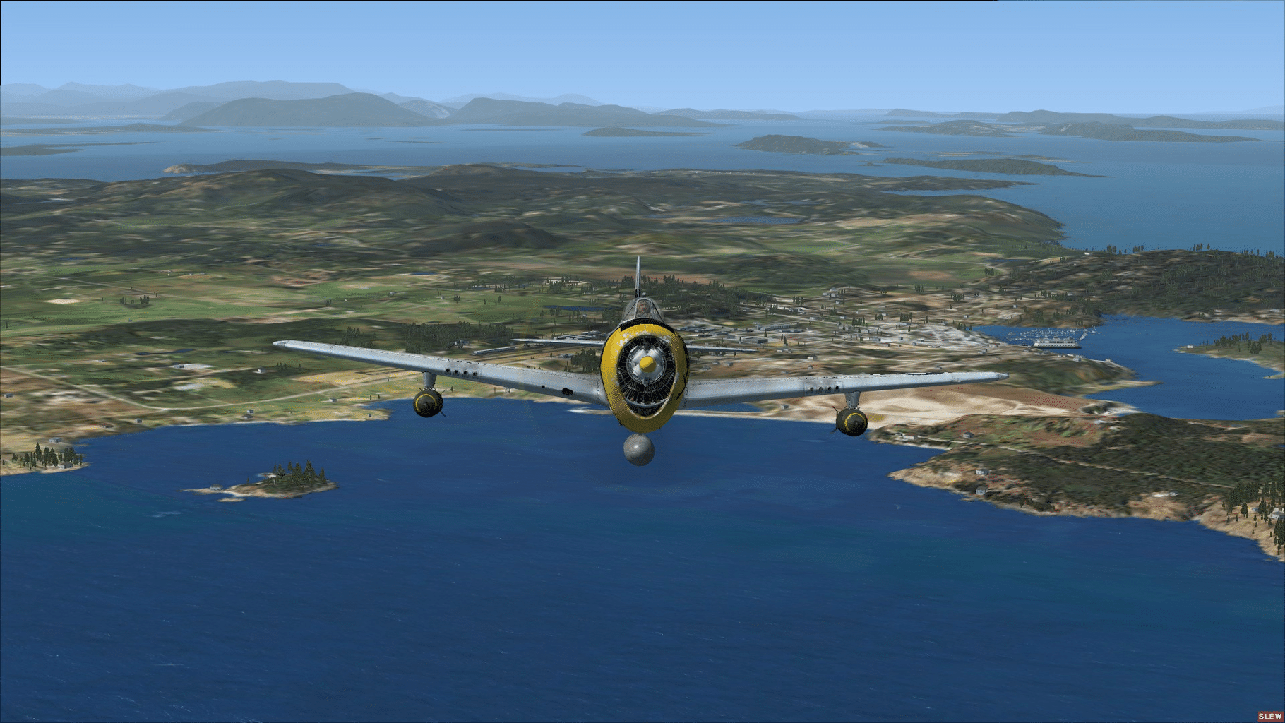 Microsoft Flight Simulator X: Steam Edition - Republic P-47D Thunderbolt screenshot