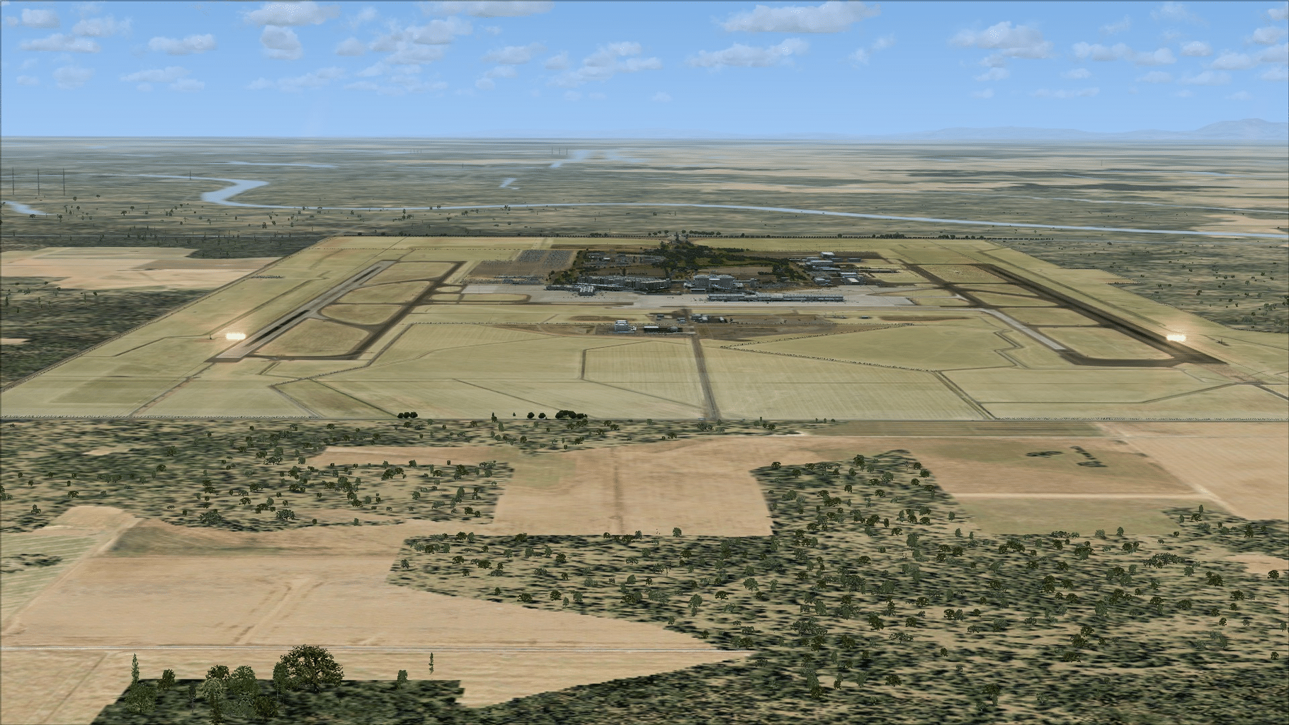 Microsoft Flight Simulator X: Steam Edition - Sacramento Airport screenshot