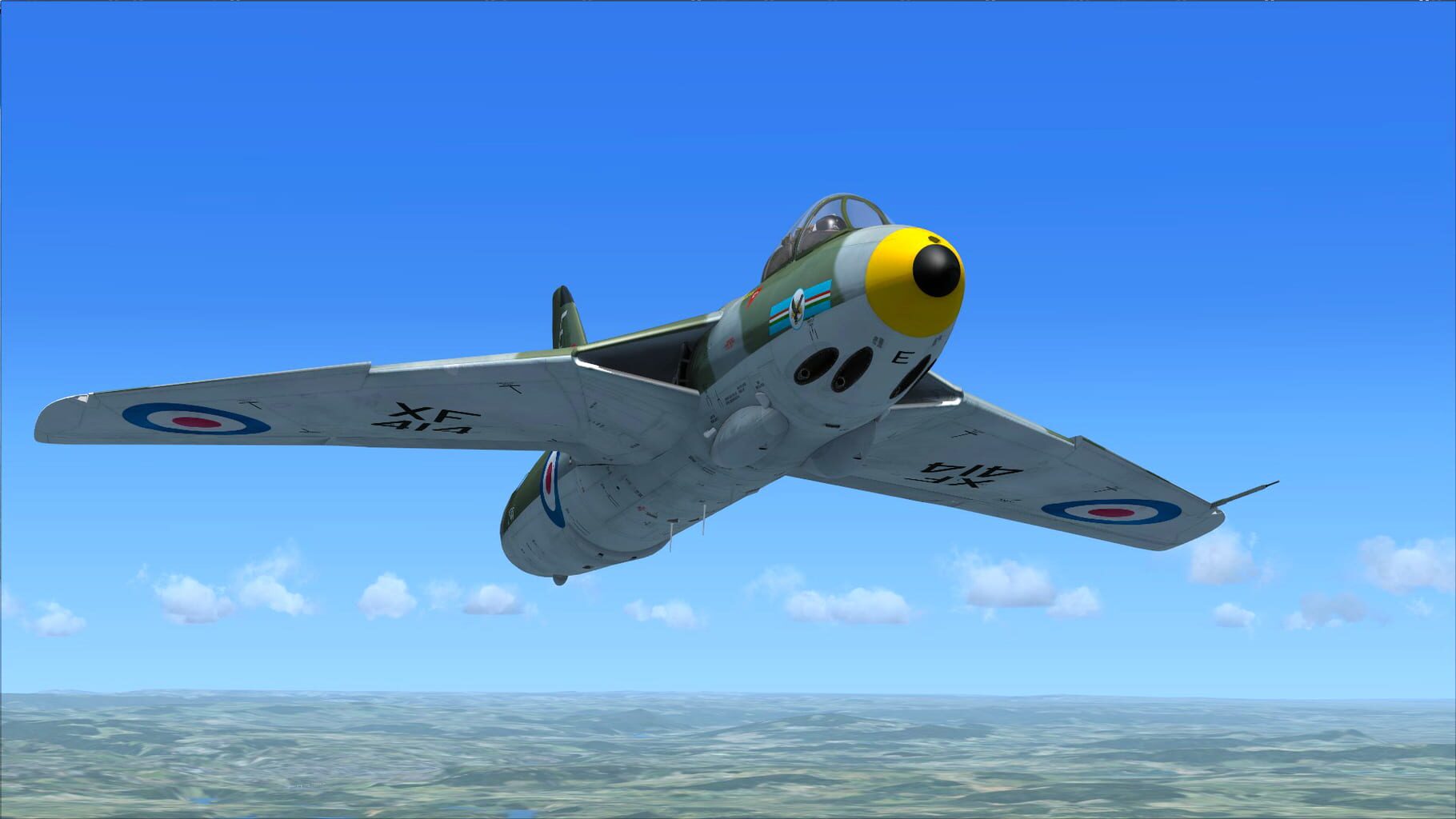 Microsoft Flight Simulator X: Steam Edition - Hawker Hunter F.6/FGA.9